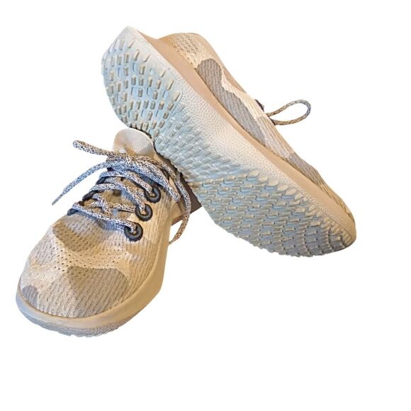 Allbirds Women's Tree Dasher 2 - Blizzard Light Grey Camouflage Size 8 - Picture 6 of 6